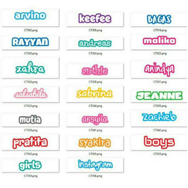 

Stiker Nama Waterproof Cutting Banyak Pilihan Karakter Lucu Isi 20 Pcs, Stiker kekinian