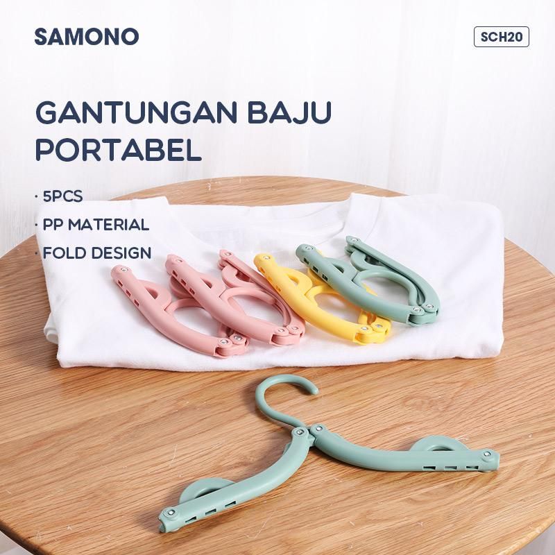 Gantungan Baju portable Samono SCH20