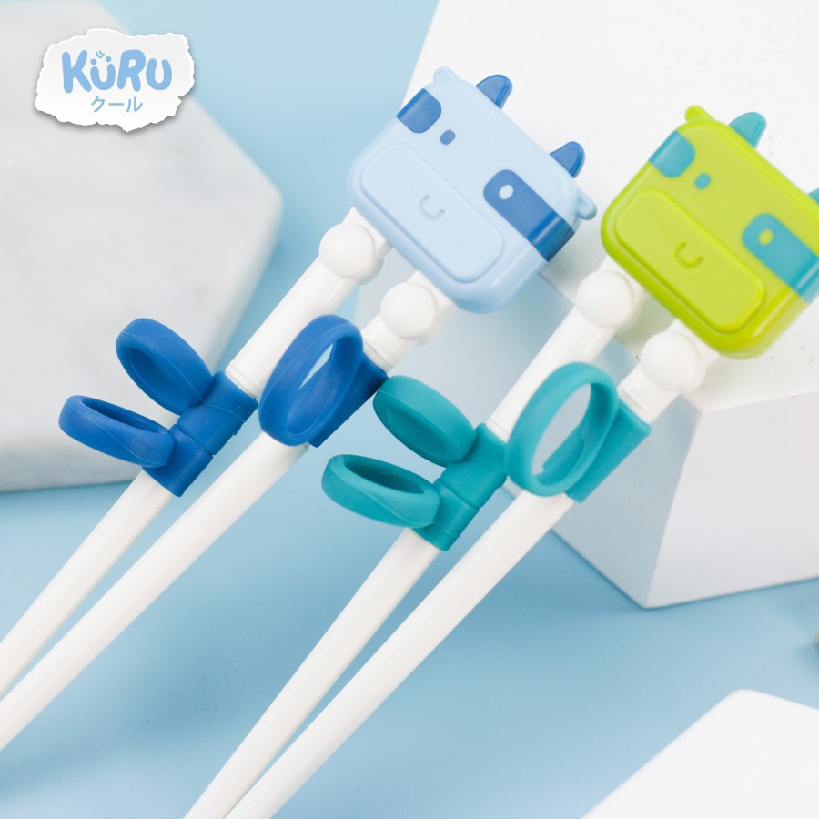 KURU Kids Learning Chopstick | Sumpit Belajar Bayi Anak Premium