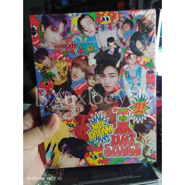 ALBUM NCT DREAM HOT SAUCE PB CRAZY VERSION SEALED BISA NEGO NO POSTER