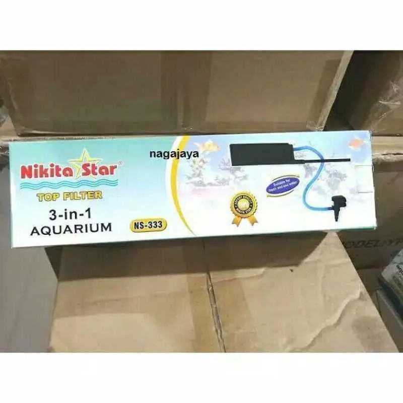 Nikita Star NS 333 NS333 NS-333 top filter atas 3 in 1 aquarium aquascape