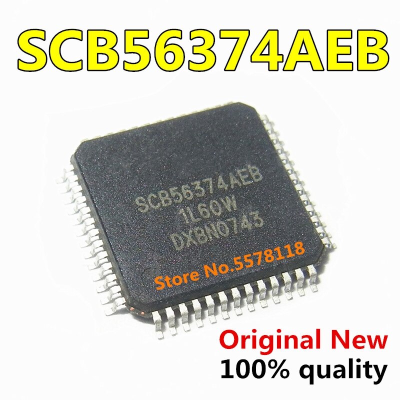 (Ready Stock) 2-10pcs SCB56374AEB 1L60W SCB56374AE QFP-52 Chipset Kualitas Terbaik