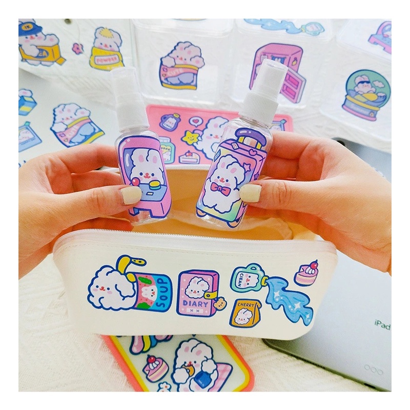 

Sticker Aesthetic FLUFFY RABBIT by okashi store