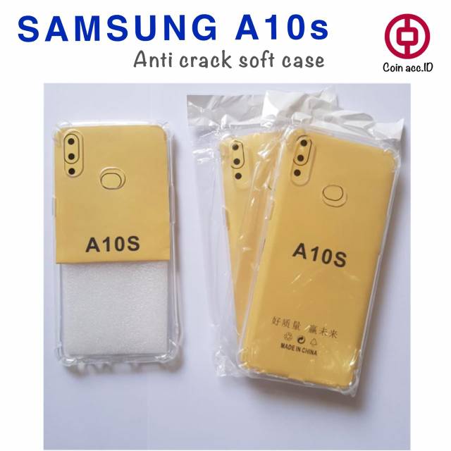 case SAMSUNG A10s - softcase anti crack / silicon transparan