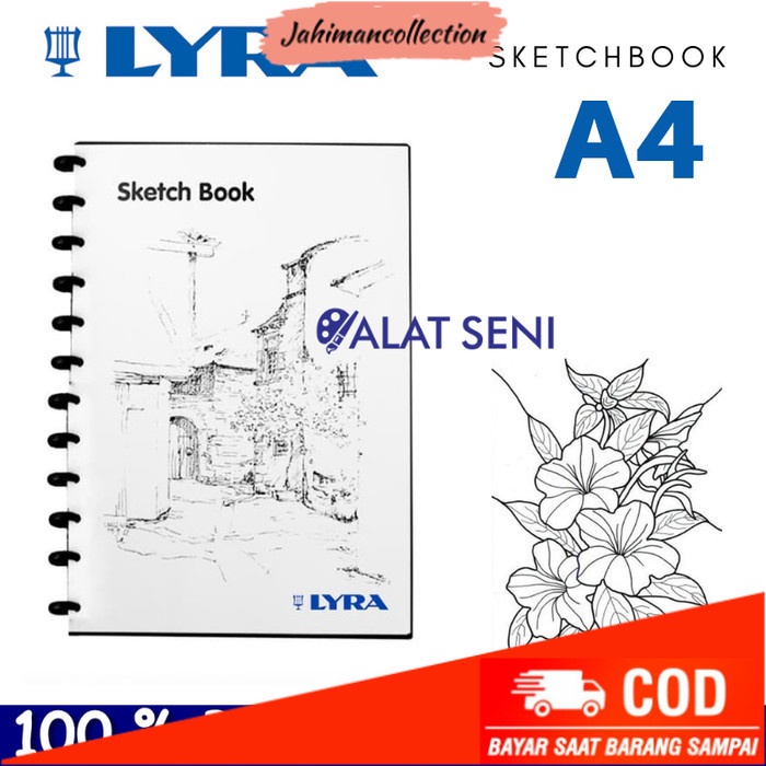 

✨ BISA COD ✨ LYRA Sketch Book A4