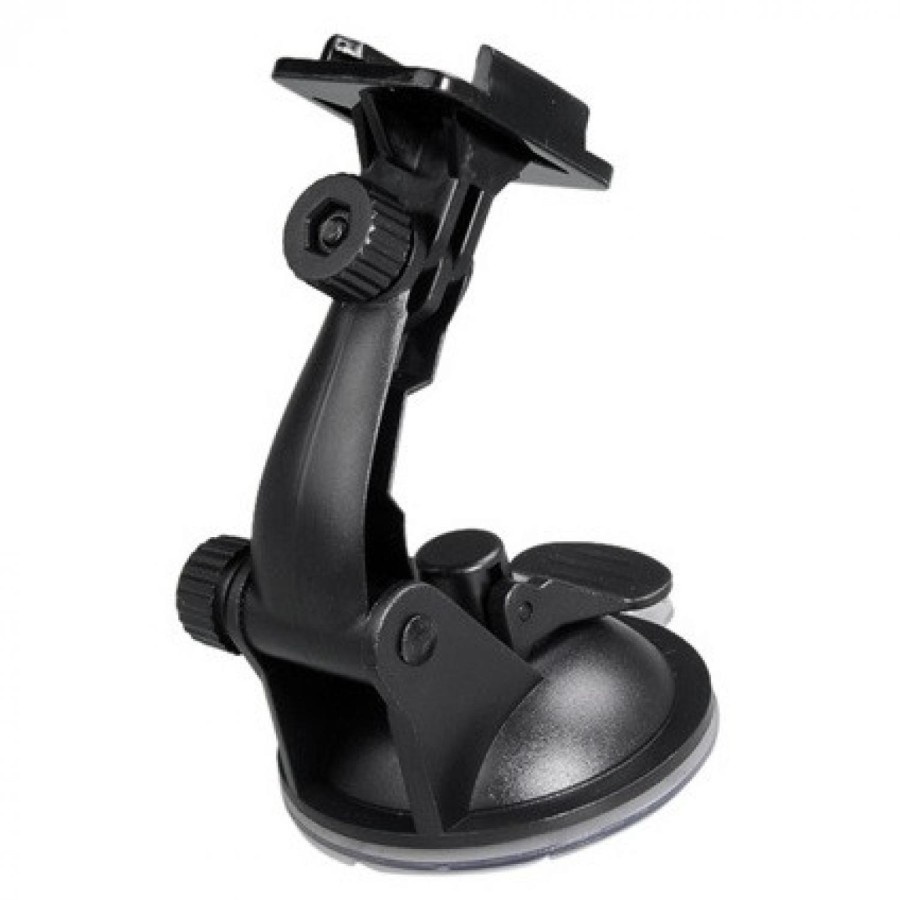 Suction Cup Mobil dengan Mount Flat untuk Kamera Aksi - Black