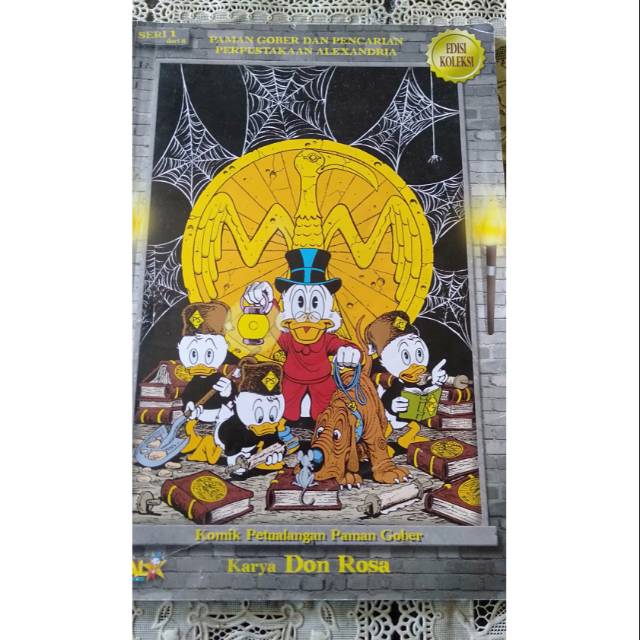 Komik petualangan paman Gober.