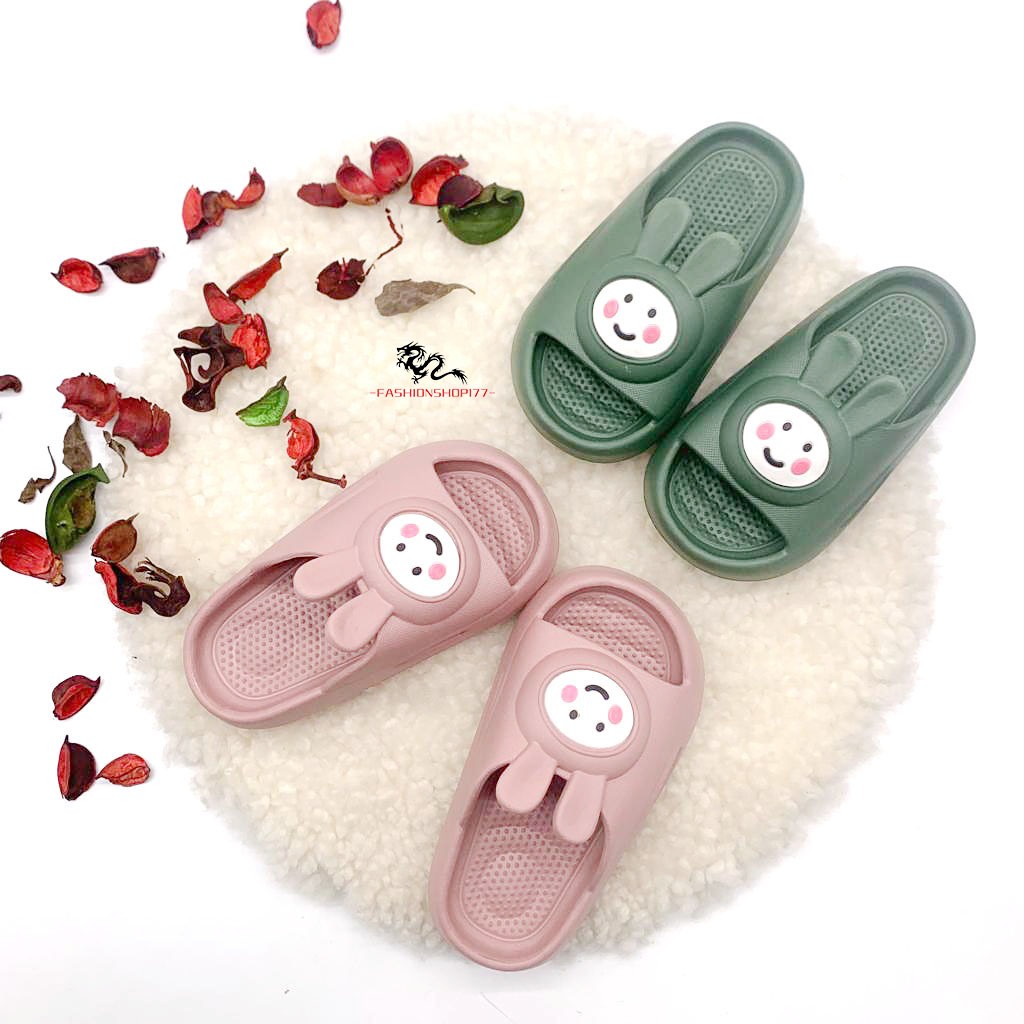 Sandal Selop Sandal Anak-Anak Perempuan Bahan Karet Terbaru Motif Boneka Line Size 24-29