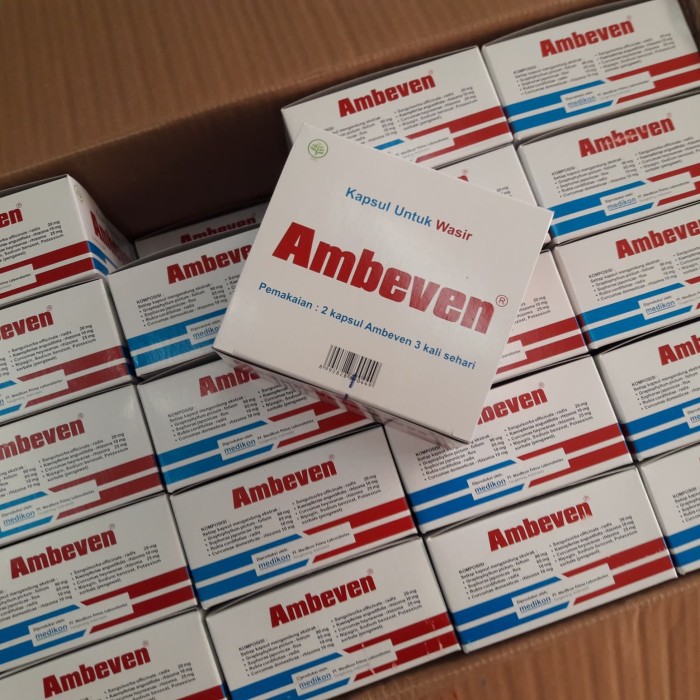 PROMO Obat wasir herbal obat ambeien herbal jamu ambeien AMBEVEN kapsul