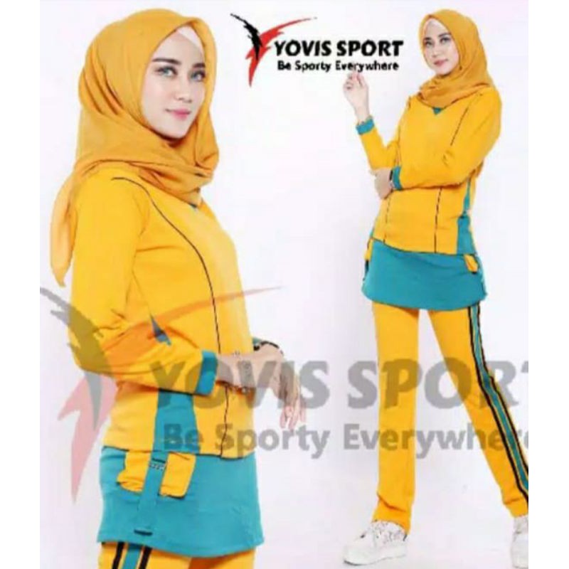 Setelan Olahraga Wanita'Setelan Senam Wanita'Setelan Zumba Wanita'Setelan Yoga Wanita'Setelan Aerobik Wanita'Setelan Yovis Sport'Setelan Training Wanita'Setelan Yoga Wanita-Kuning Tosca