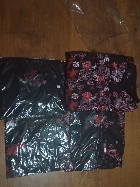 Batik Couple Keluarga Sania Ruffle Ori Ndoro Jowi Dnt