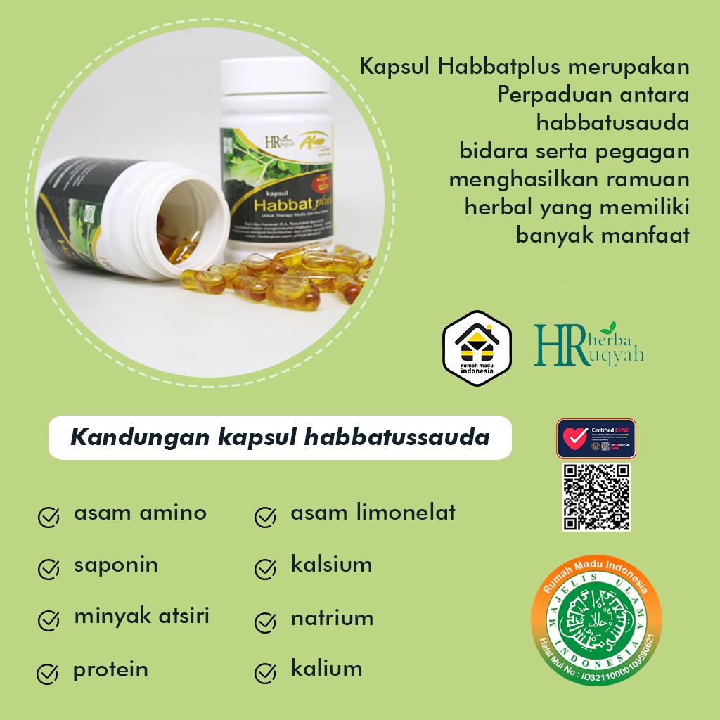 Habatusauda Promil Habbatussauda Habatusaudah Habbatusauda Habatussauda Minyak Habbatussauda Original Premium Kapsul Jinten Hitam Capsule Oil Jintan Hitam Habatussauda Minyak Jinten Isi 60 Pcs Suplemen Kesehatan Habbat Plus Murah