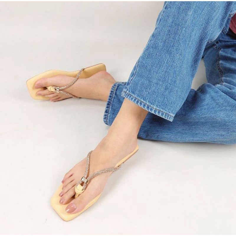 ABBUSHOES RN 01 flat shoes premium eviana 1cm