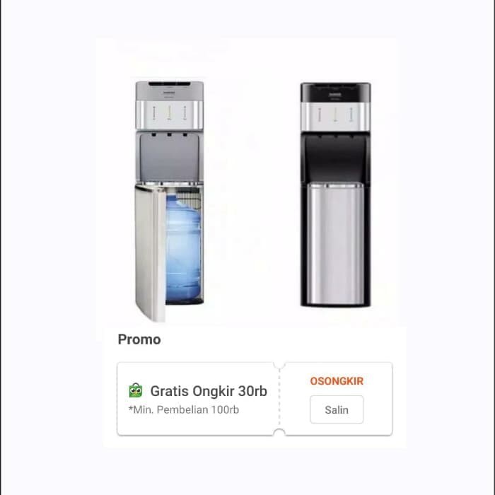 sanken Dispenser galon bawah HWD C 200ss