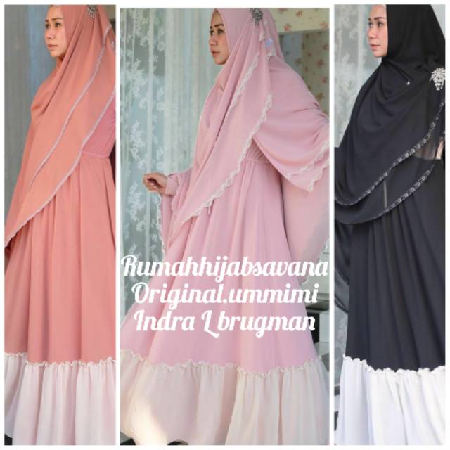 Ori💗💗💗PAZURA syari  original.ummimi indra l.bruggman