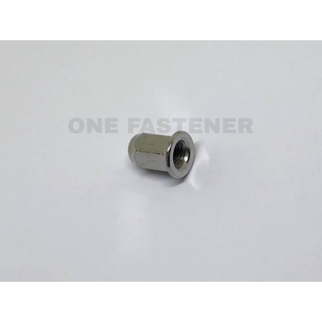 mt0122 MUR Topi m8 FCN FLANGE CHROME Baut 12