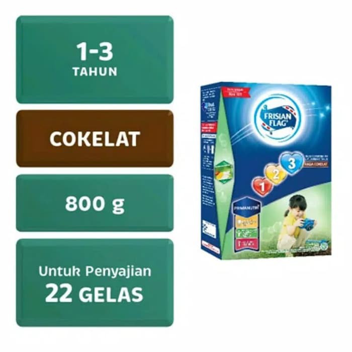 Frisian Flag 123 rasa Coklat 800gr