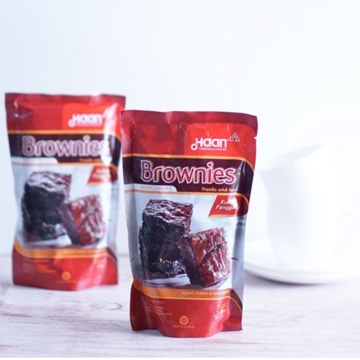 

Haan Brownies Mix Pouch 230gr