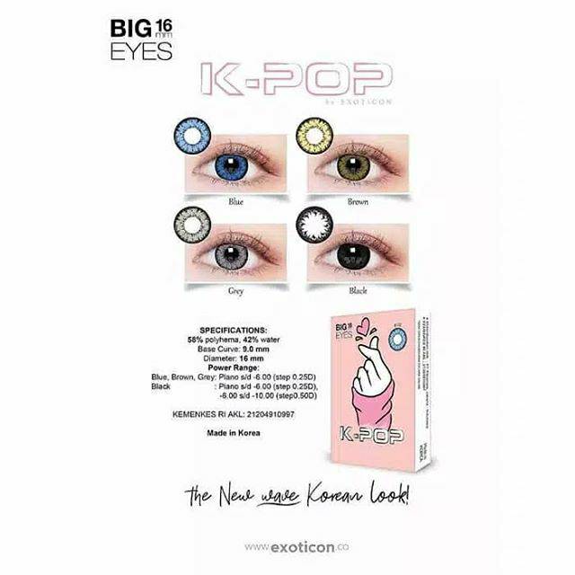 Softlens k-pop by X2 sudah depkes resmi / soflens k pop / softlen / soflen X2 kpop