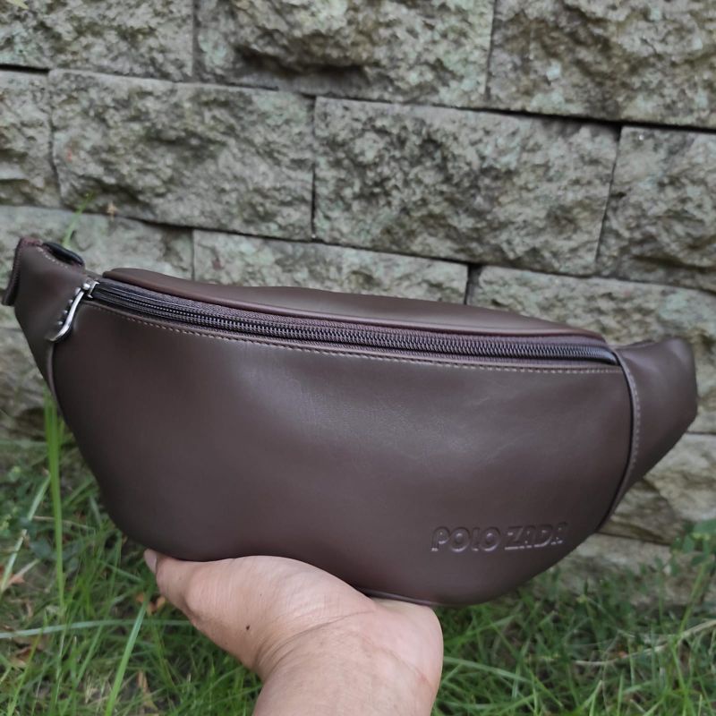 Spesial Edisi  TAS WAIST BAG PREMIUM CLASS PU QUALITY ORIGINAL POLOZADA SELEMPANG PRIA BEST SALLER