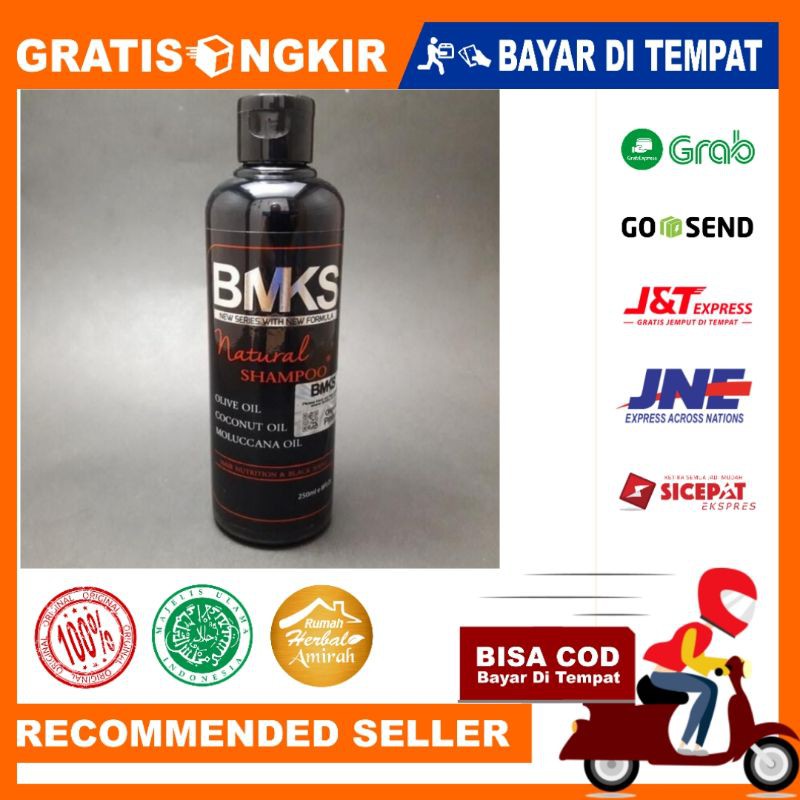 BMKS Natural Shampo - Shampo Penumbuh Rambut 250ml ASLI BPOM ORIGINAL 100%