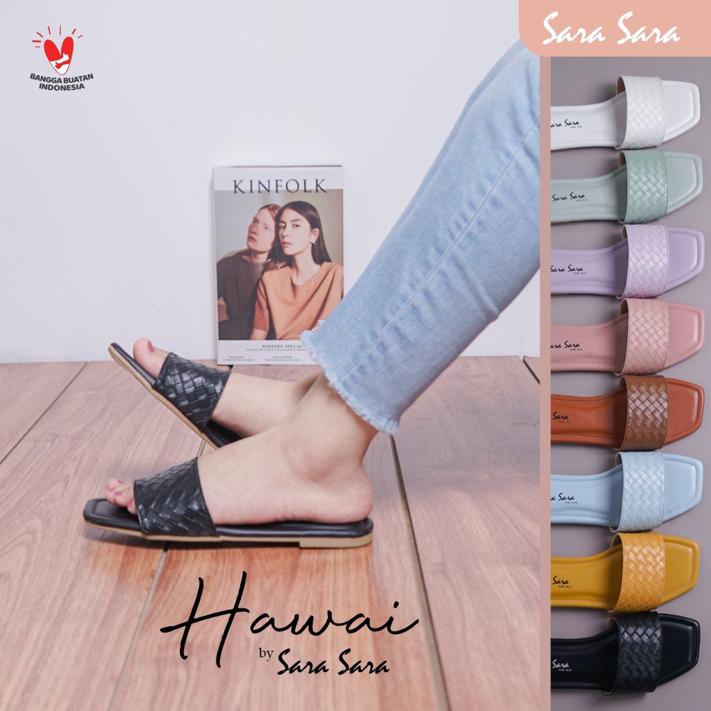 sandal teplek wanita terbaru sendal flat wanita trendy sandal teplek zara wanita import murah 2021 s