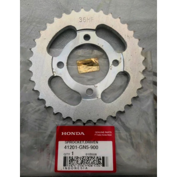 Gear Belakang Honda Astrea Grand 36T Original