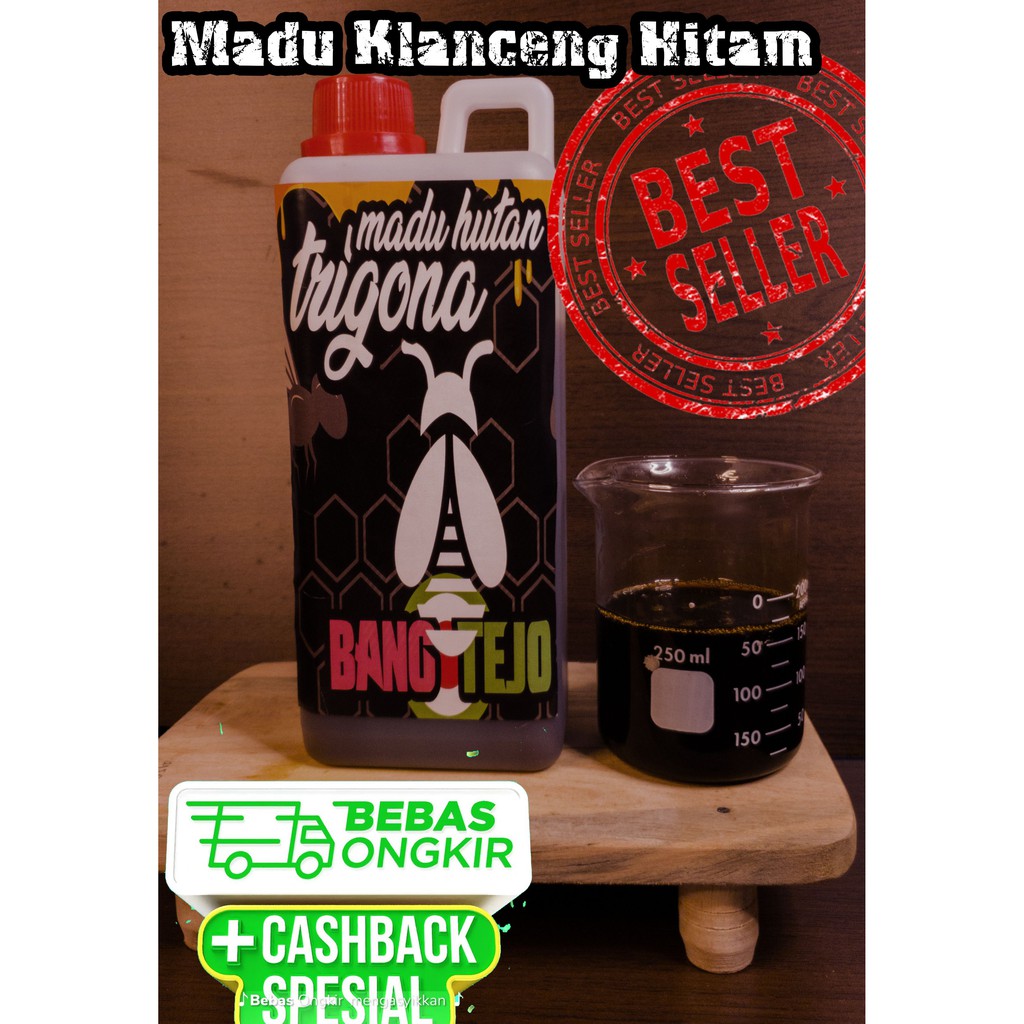 

Madu Klanceng hitam murni 100%