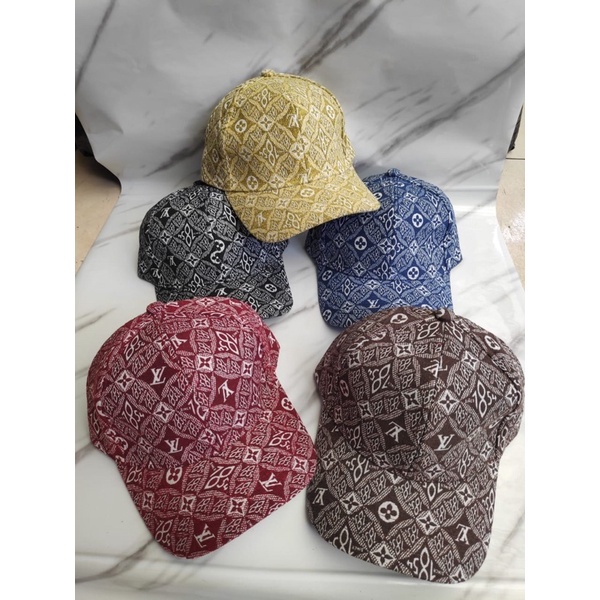 Topi LV Canvas baseball unisex