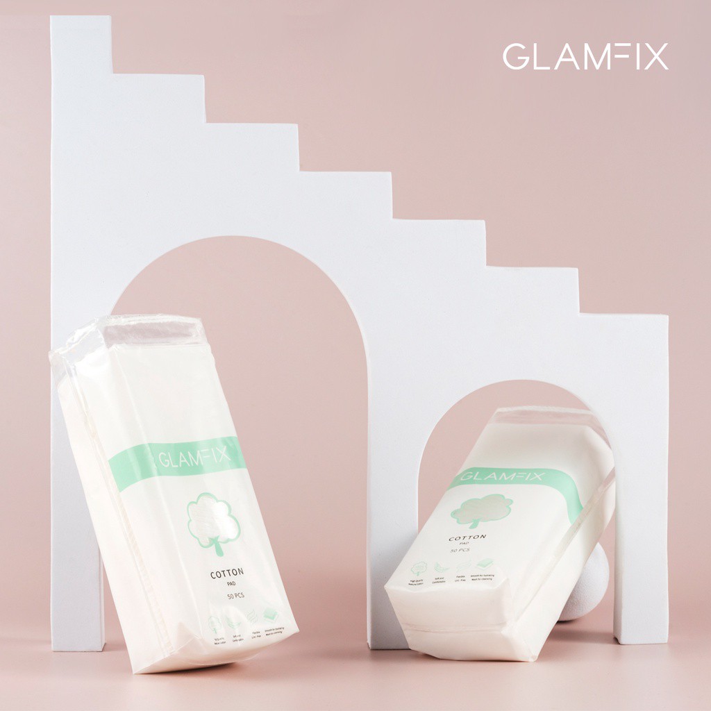 GLAMFIX By Y.O.U Cotton Pad | Kapas Kecantikan 50pcs