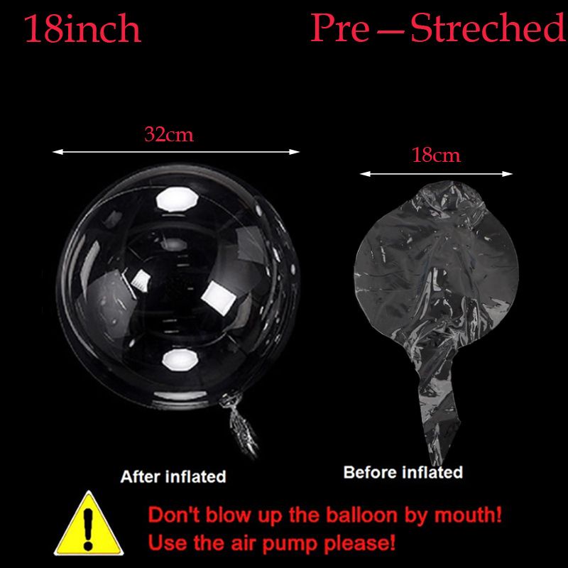 Balon PVC 18 INCH (1pak isi 50bj)