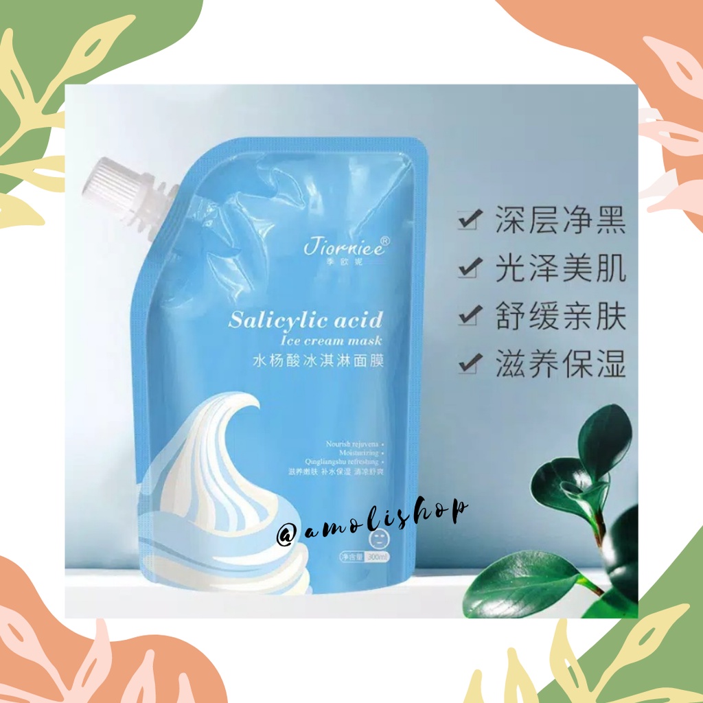 SHARE IN JAR | SALICYLIC ACID ICE CREAM MASK | SKINCARE VIRAL | PELEMBAB WAJAH | KOMEDO | MASKER WAJ