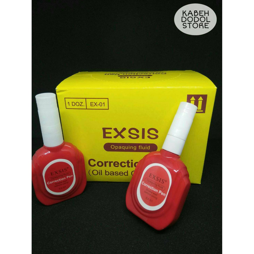 

Tip-Ex/Tipex Exis/Correction Fluid/Tip-Ex Cair/EXIS 01/Correction Pen