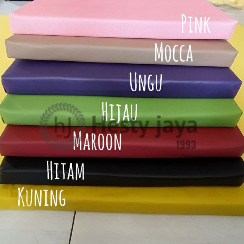 BANTAL ALAS DUDUK KURSI BANTAL LESEHAN TERMURAH TEBAL 4CM (WATERPROOF)