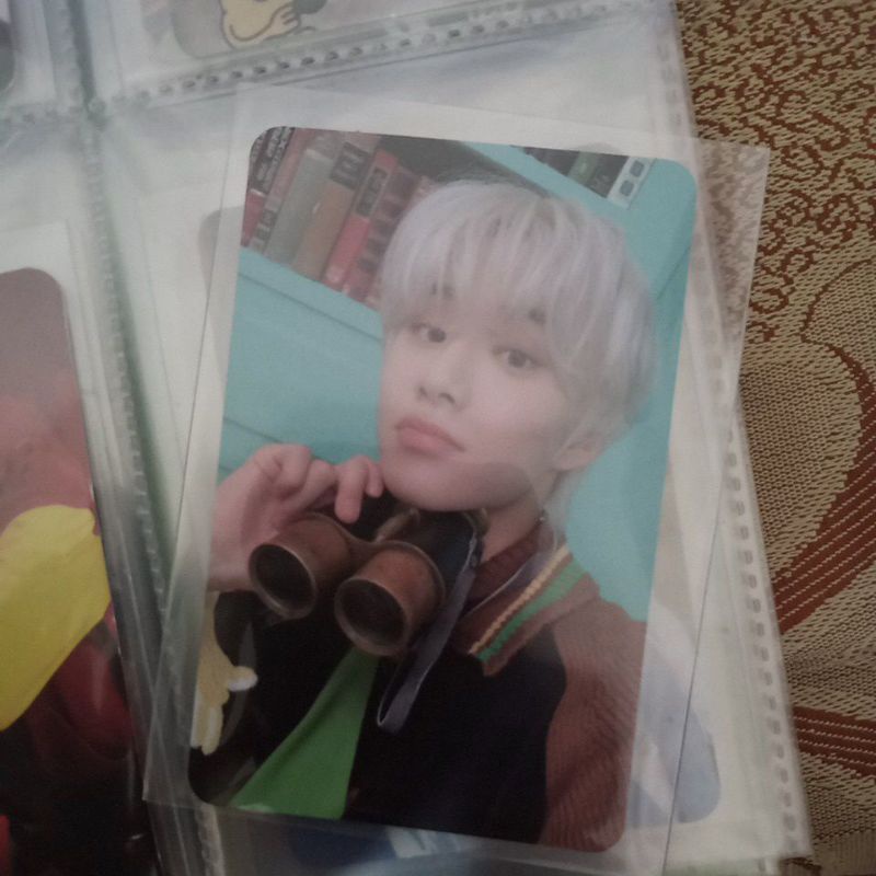 Jungwoo photocard  sticker ver.