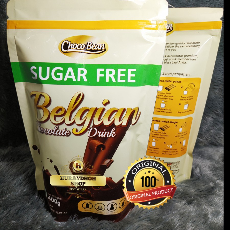 

Coklat Belgia Chocobean 400grm minuman coklat Eropa kualitas terbaik