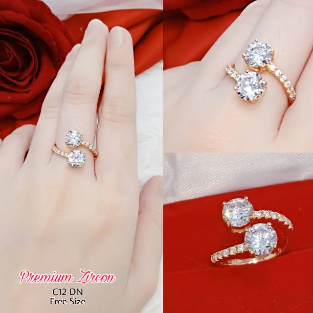 Cincin Xuping lapis Premium C12-22 DN