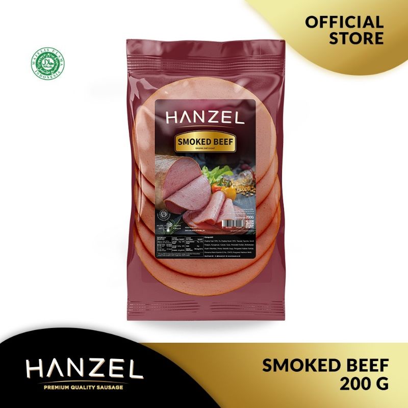 

Hanzel Smoked beef 200gr