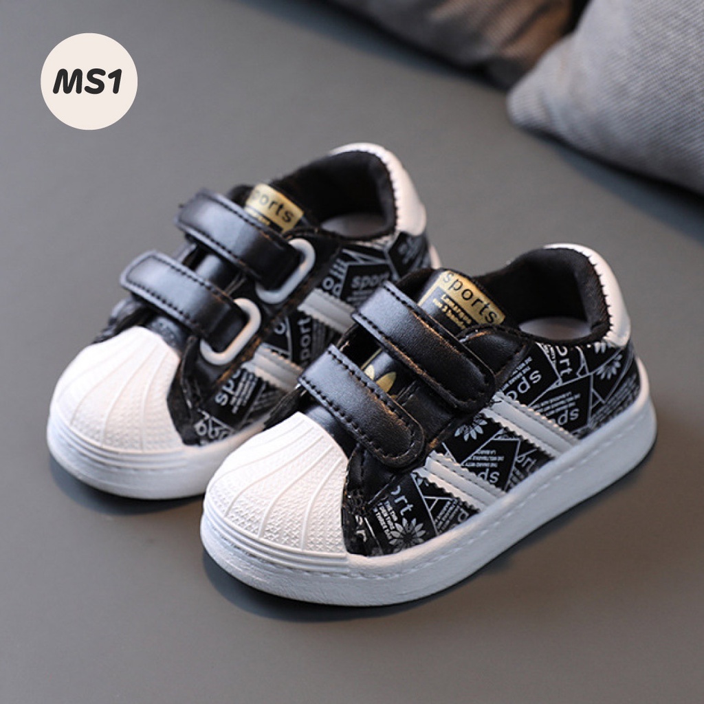 LAPAGO - Sneaker Sepatu Anak Laki Perempuan Casual Import Baru 2021 Usia 1-5 Thn Type MS