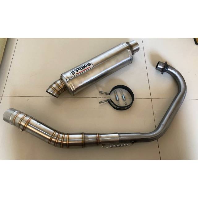 Kenalpot racing megapro tiger cb gl oval