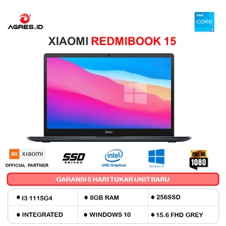 XIAOMI REDMIBOOK 15 I3 1115G4 8GB 256SSD W10 15.6FHD GRY