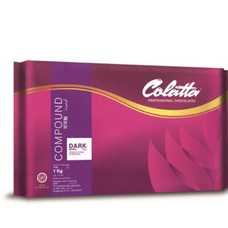 

Colatta Coumpond/Dark Chocolate 1kg