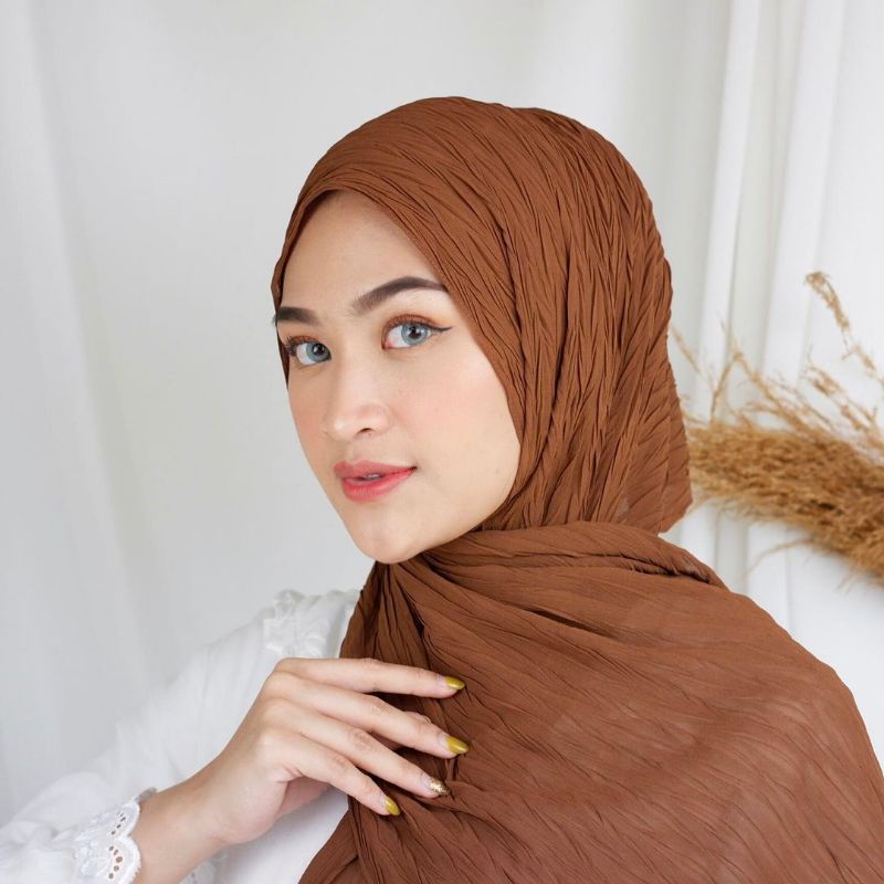 Pashmina Zafron Pleats Plisir Baby Doll/Pashmina/Zafron