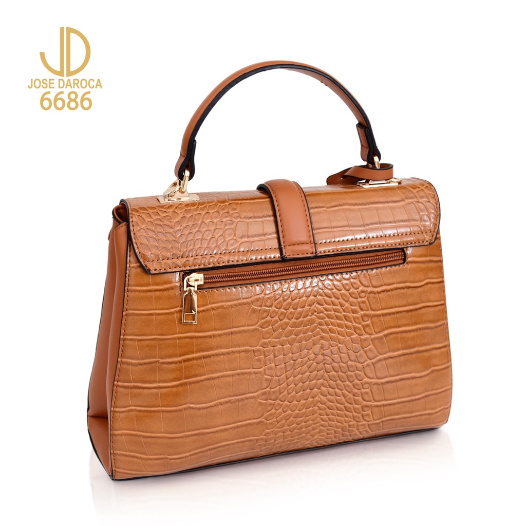 TAS WANITA HAND BAG JOSE DAROCA CROCO ~ 6686 ~ (RESTOCK)