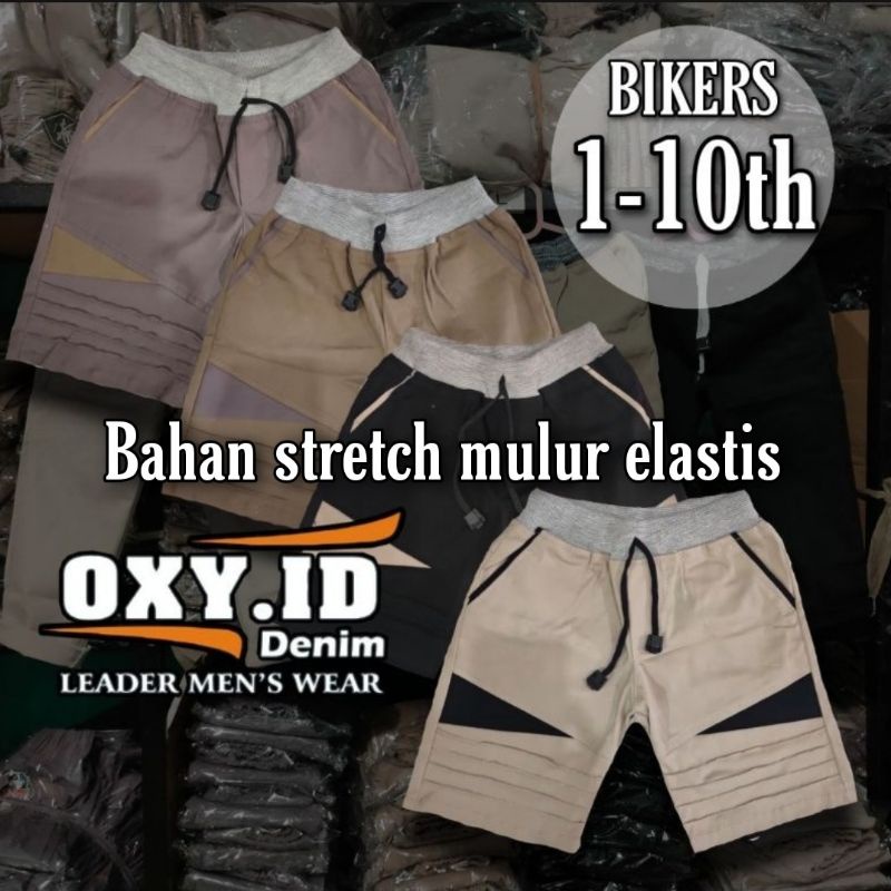 Celana Pendek Anak Celana Chino Anak Pendek Celana Cargo Anak Bikers 1-10th