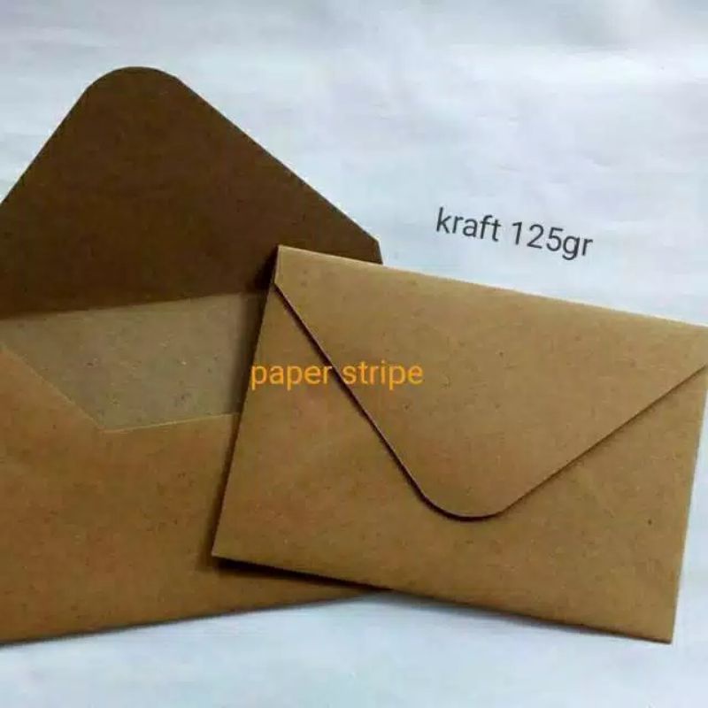 

amplop coklat vintage a6 a7 a8