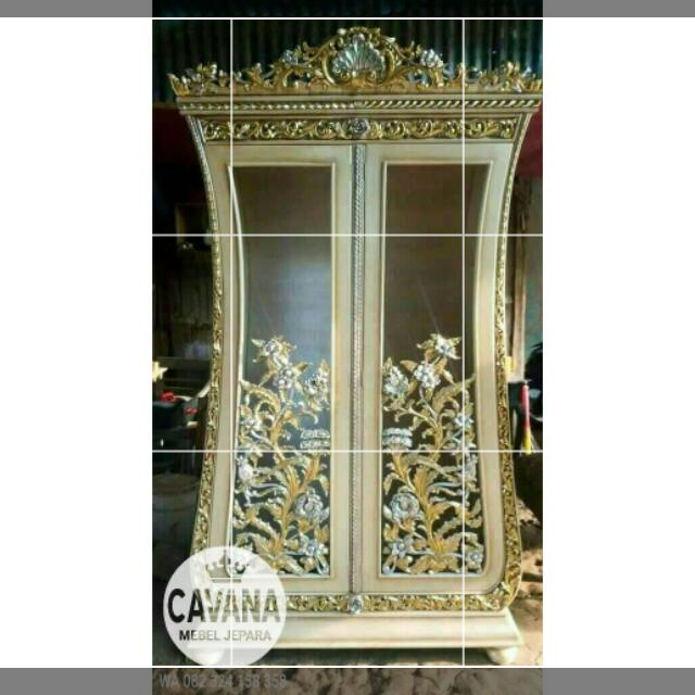 Almari Hias ukir jati,mebel jepara mebel jepara