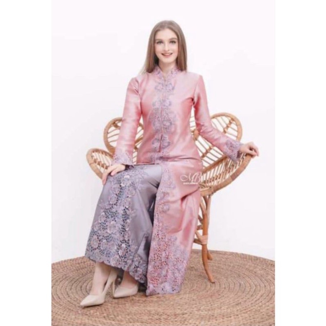 byrafiqa 43 abaya bahan baju TAFFETA kurung bordir bukittinggi