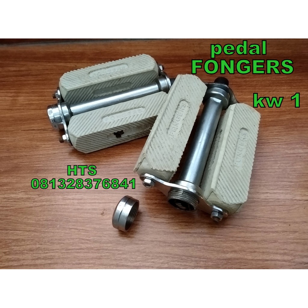 PEDAL ONTHEL MERK FONGERS - PEDAL SEPEDA ONTHEL - AKSESORIS SEPEDA ONTHEL - PEDAL FONGERS