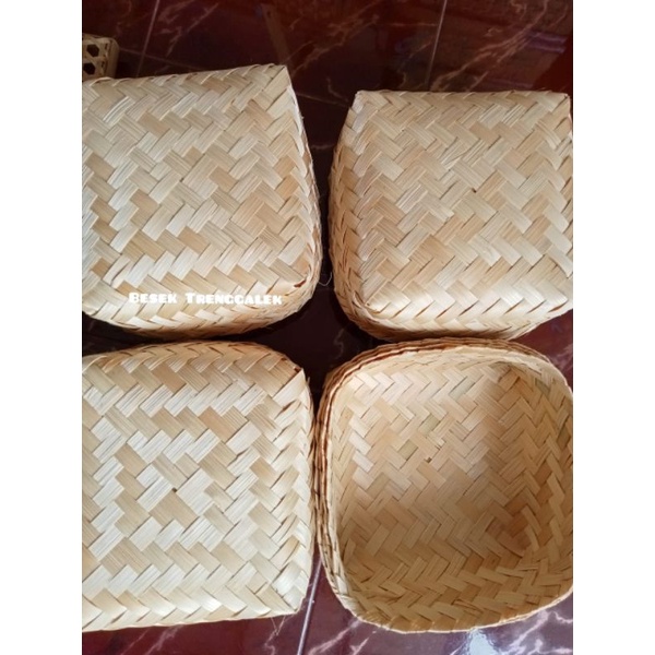 

[ Halodul ] besek bambu murah ukuran 18x18